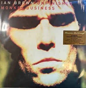 Ian Brown Unfinished Monkey Business LP Album vinyl record 180g reissue 2019 - Picture 1 of 11