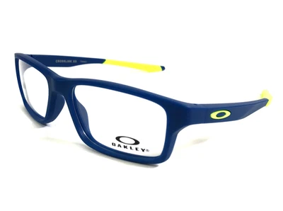 Oakley Kids Eyeglasses Frames Crosslink XS OY8002-0449 Satin Navy Blue 49-14-122 - Image 1 of 4