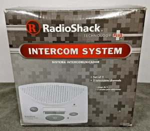 Set of 3 Radio Shack Intercoms Model 43-3105 ALL TESTED Used & Unused - Picture 1 of 6