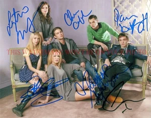 GOSSIP GIRL CAST SIGNED AUTOGRAPH 8x10 RP PHOTO ALL 6 BLAKE LIVELY TAYLOR MOMSEN - Picture 1 of 1