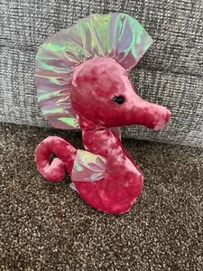 Jellycat I am Pink Coral Cutie Seepferdchen Samt Stofftier Plüsch Teddy 24 cm Neu - Bild 1 von 2