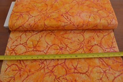 By 1/2 Yd, Oranges Batik Quilt Cotton, Moda/Over the Rainbow/41014 23, B371 - Image 1 of 4