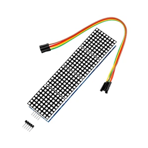 Dot LED Display 8x8 Matrix Modul MAX7219 4x Matrix - Bild 1 von 8