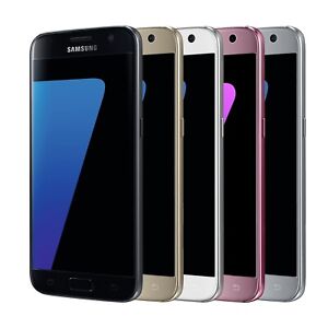 Samsung Galaxy S7 32GB LTE Android Smartphone Schwarz Gold Weiß Pink Silber