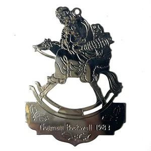 Norman Rockwell McDonald's Coca-Cola Christmas Ornament 1983 - Picture 1 of 2