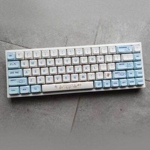 Cinnamon Dog Keycaps Set Dye Sub PBT XDA Profile 120Keys for Cherry MX Keyboards