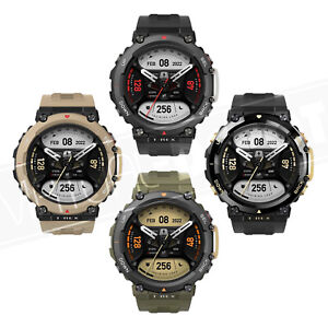 Amazfit T-Rex 2 Rugged Outdoor GPS Smartwatch 47.1mm 150+ Sports Modes 10ATM New