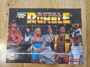 WWE WWF Royal Rumble SNES Nintendo Advertisement / Poster *Read Description* 