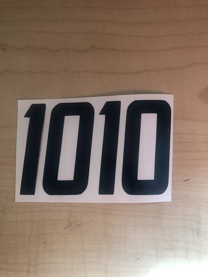 Los Angeles Chargers Mini Helmet Number Decals!! Navy Blue - Image 1 of 1