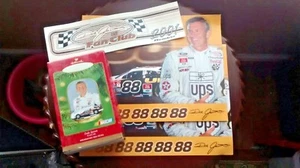 2001 HALLMARK DALE JARRETT NASCAR KEEPSAKE ORNAMENT #88 UPS BROWN T52 - Picture 1 of 12