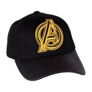 GORRA OFICIAL DE MARVEL COMICS VENGADORES INFINITY WAR ""A"" SÍMBOLO SNAPBACK - Imagen 1 de 1