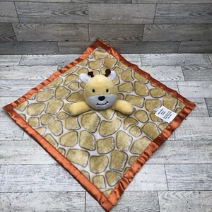 Dream Kids Giraffe Baby Security Blanket Lovey Satin - Picture 1 of 6