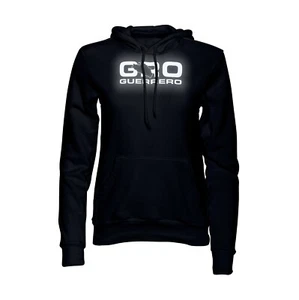 Guerrero Mexico Reflective Logo Black Pullover Hooded Hoodie Sudadera - Picture 1 of 3