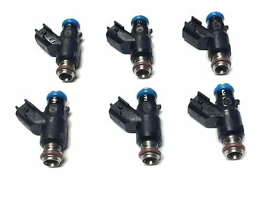 JUEGO DE 6 INYECTORES DE COMBUSTIBLE DELPHI 12592648 BUICK CHEVY PONTIAC SATURN 3,5 L 3,9 L V6 Foto 1 de 2