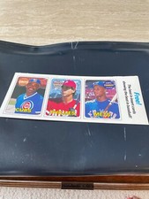 1990 BB Card Magazine 1969 Topps Repli-Cards  #s19-21 Darryl Strawberry +2 MT