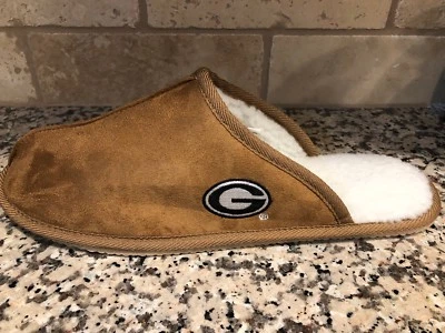 Zapatillas para hombre UGA Slides Forever Collectables gamuza Sherpa Georgia Bulldogs 7-8 Foto 1 de 4