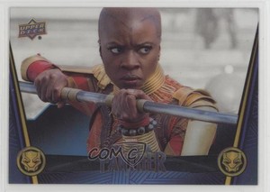 2018 Upper Deck Marvel Black Panther Acetate Prepared for Battle #81 i7o