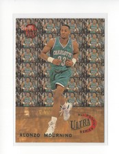 1992-93 Ultra All-Rookies #6 Alonzo Mourning RC Rookie Hornets