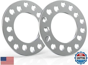 MZS Distanziali ruota, spessore 1/4" 6mm 5x98 5x100 5x108 5x4 / 5x101,6 5x110 5x112 - Foto 1 di 5