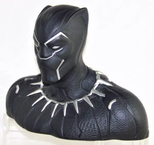 Black Panther T'Challa Molded Bust Coin Bank Piggy Bank 8" Tall Marvel Fab-NY - Picture 1 of 13