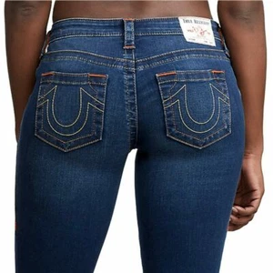 True Religion Women's Stella Skinny Fit Stretch Jeans in Dreamcatcher - Picture 1 of 6