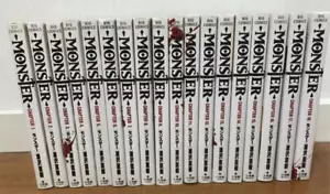 Monster Vol.1-18 Complete Comics Set Japanese Manga - Picture 1 of 1