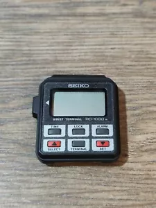 Vintage Seiko Wrist Terminal RC-1000 Watch Face- NO STRAP - Picture 1 of 8