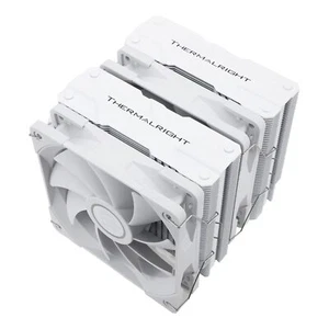 Peerless Assassin 120 Refroidisseur d'air CPU blanc 6 caloducs double ventila... - Afbeelding 1 van 8