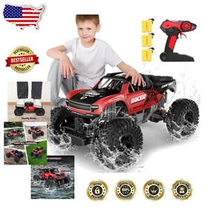 Fast 4x4 Crawler with Tough Tires & 3 Rechargeable Batteries - Offroad Adventure - Picture 1 of 9
