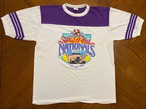Men’s XL T Shirt Vintage 1998 NSRA Street Rod Nationals FLAWS - Picture 1 of 16