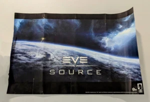 EVE True Stories/Source 2 Sided Poster Comic Con Promo Swag Dark Horse Book FC - Picture 1 of 5