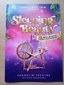 Shanklin Theatre. Spotlight Presents: Sleeping Beauty Programme 2024 Pantomine - Picture 1 of 11