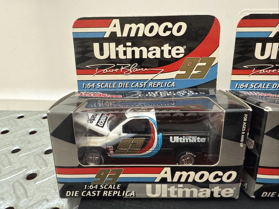 Nascar Racing Champions  Amoco Ultimate Dodge #93 Dave Blaney  Set Of 4 - Image 1 of 4