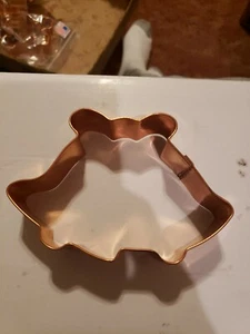 BRAMAN Heavy Copper Double Bells Christmas wedding Cookie Cutter - Picture 1 of 5