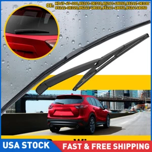 For 2007 2008 2009 Lexus RX350 Rear Wiper Arm & Blade High Quality Black Replace - Picture 1 of 12