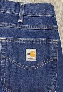 Carhartt Herren FR2 Fire Resistant Jeans Relaxed Fit Hergestellt in USA Größe 36 X 31,5 - Bild 1 von 10