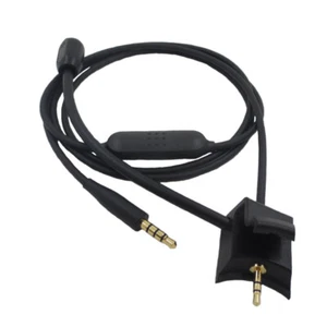 Removable QC35 II Boom Mic Aux Cable For Bose QuietComfort 35 II Gaming Headsets - Picture 1 of 6