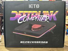 IETS GT500 Powerful Turbo-Fan (5000 RPM) Laptop Cooling Pad with Infinitely