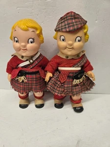 Muñecas de sopa Campbell's Soup vintage de goma para niños de 10 pulgadas - Imagen 1 de 24