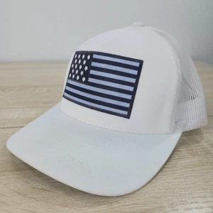 Men's Greyson Wolf Wolves USA Star Flag Adjustable Snapback Trucker Hat Cap - Picture 1 of 8