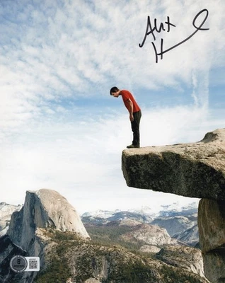 Foto Beckett firmada autografiada por Alex Honnold LEGENDARY ROCK CLIMBER 8x10 Foto 1 de 2
