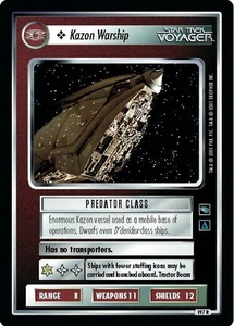 Kazon Warship - Voyager - Star Trek CCG 1E - Picture 1 of 6