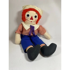 Vintage Knickerbocker Raggedy Andy Cloth Doll - Picture 1 of 5
