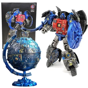 Cybertron Transform Primus Unicron Globe Robot 8.7" Action Figure Model Toy Gift - Picture 1 of 16