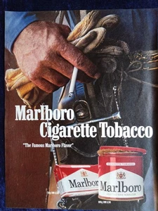 Marlboro Zigaretten Tabak, originale Werbung aus 1984 - Picture 1 of 1
