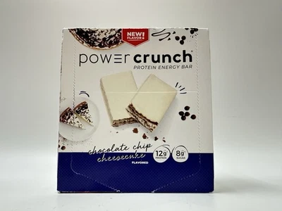 Power Crunch Protein Energy Bar Chocolate Chip Cheesecake 12 Barritas EXP 01/18/2026 Foto 1 de 4