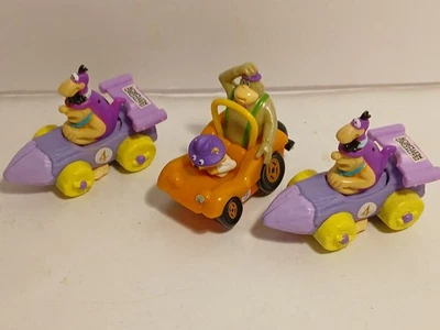 Vintage 1997 Burger King Cartoon Network Wacky Racing Toys  Set of 3 - Image 1 of 4