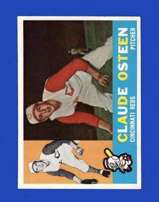 1960 Topps Set-Break #206 Claude Osteen como nuevo *GMCARDS* Foto 1 de 2