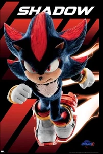 SONIC THE HEDGEHOG 3 - SOMBRA - PÓSTER - 22x34 - 25375 - Imagen 1 de 1