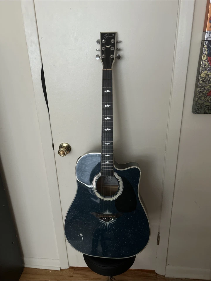 Esteban American Legacy Electric Acoustic Starlight Guitar - Image 1 of 1